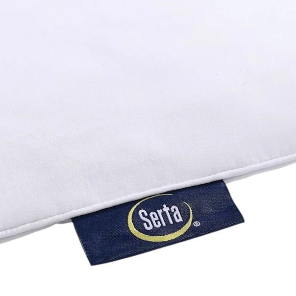 Serta HeiQ Cooling White Feather & Down All Season Comforter White King - Picture 3 of 4